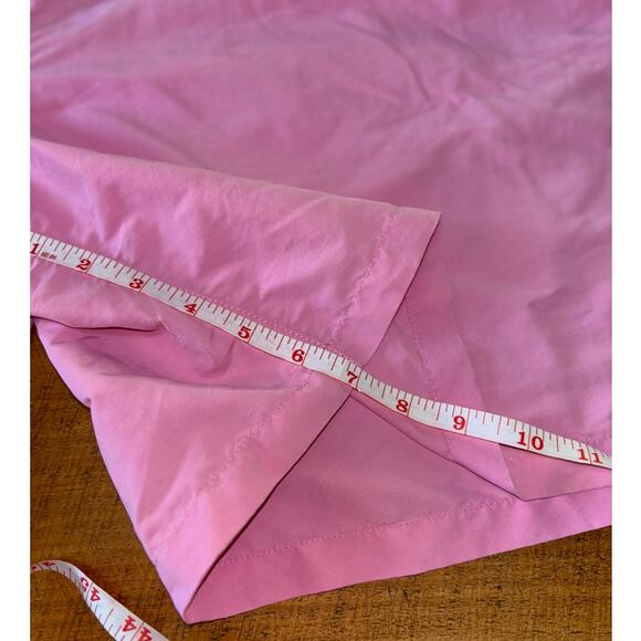 Mens Polo Ralph Lauren Pink Lined Swimming Trunks Shorts Logo Elastic Waist 2XLT - Picture 4 of 9